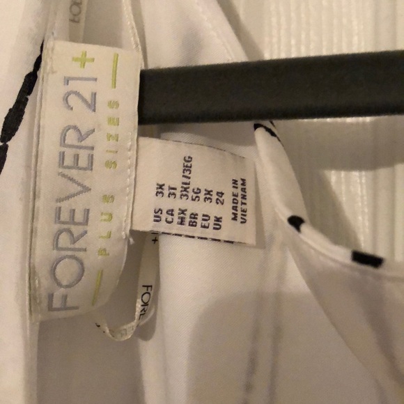 Forever 21 black and white dress. - Picture 7 of 7